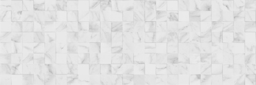 Marmol Carrara Mosaico Blanco Glossy 33.3X100