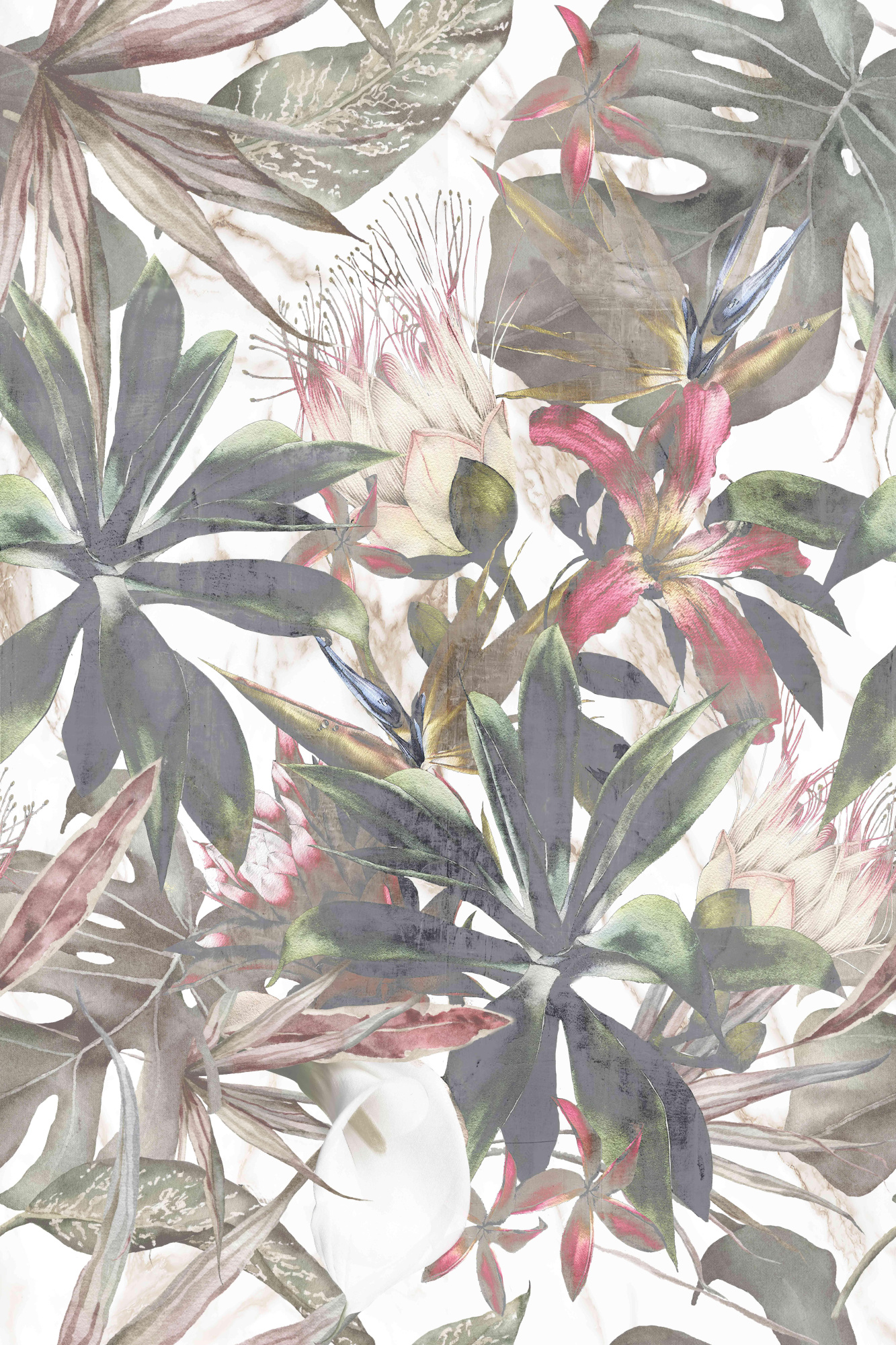 Shine Flower 30X90 глянцевая