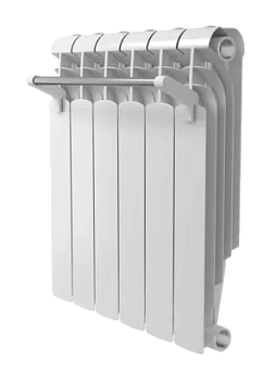 Полотенцедержатель ROYAL THERMO для секционных радиаторов, белый