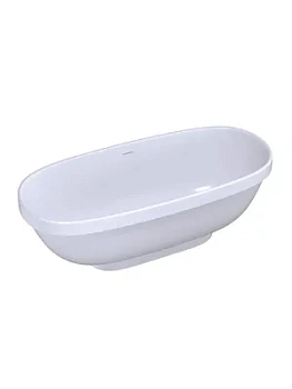 Ванна отдельностоящая Salini (1790х790х610) иск.камень, S-Stone, белый матовый 104821M