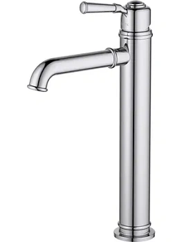 Смеситель для раковины Aquatek AQ1504CR однозахв., излив 235мм, б/дон. клапана, цвет: хром