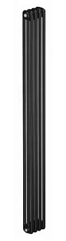 Радиатор стальной трехтрубчатый RIFAR 3180-4 секции, антрацит, боковое подключение