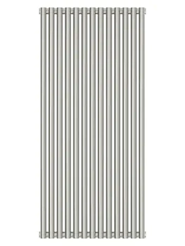СУНЕРЖА Дизайн радиатор 1200х585 (13 секц) нерж.сталь, универ. подкл., 1/2", 00-0332-1213