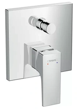 Смеситель Hansgrohe 32546000 для ванны однозахватный, встраиваемый, с защитной комбинацией