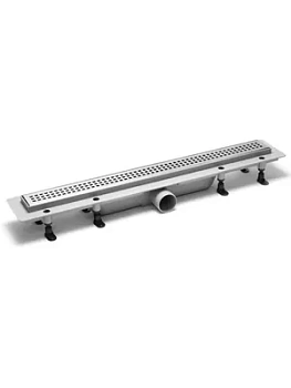 Душевой лоток PLASTBRNO L=400мм, решетка из нерж. стали , SZA1400