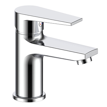 Смеситель для раковины ESKO BT26 на 1 отверстие, однозахватный, низкий излив, хром