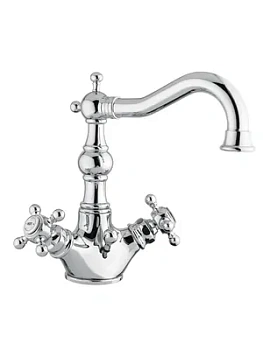 Смеситель для раковины Migliore двухзахватный, хром 18390 (ML.ARC-8334.CR)