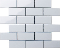 Brick White Glossy 29.5X29.1