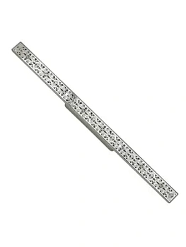 Трап душевой Migliore (700х40) с гидрозатвором и декоративной решеткой, хром 24897