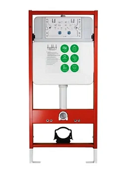 Инсталляция toHit для подвесного унитаза 1130х500х100мм без клавиши и крепежа