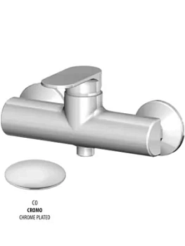 Смеситель GATTONI 70028/70СO для душа, настенный, хром