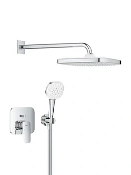 Душевая система Grohe для душа, без встр. части, верхний и ручной душ, цвет: хром 1053360000