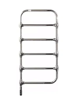 Полотенцесушитель латунный Zehnder NOBE-100-050/DD L (1104х500)левый,электрический, цвет:хром,