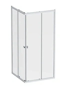 Душевое ограждение AM.PM 1900х900х900, профиль серебро/стекло прозрачное W87G-403-9090-MT