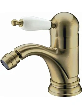 Смеситель Boheme Ripresa 306 для биде, на 1 отверстие, однозахватный, бронза