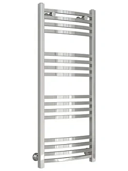 СУНЕРЖА Полотенцесушитель 1000х400 (16 ступ.) нерж.сталь, диагонал./нижнее подкл. 00-0251-1040