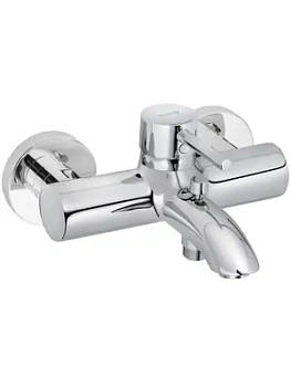 Смеситель KLUDI для ванны и душа, однорычажный, настенный хром 386910576