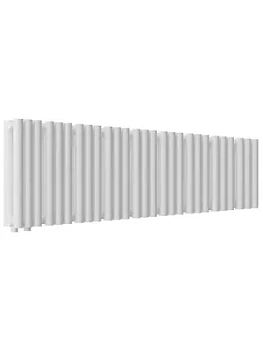 Радиатор стальной Empatiko V LR2 двухтруб 1072х236х122 27 сек НЗ.подкл, 1539Вт, Mild White