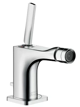 Смеситель Axor 36120000 для биде 114мм, однорычажный, с донным клапаном, хром