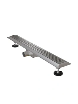 Душевой лоток Iddis 500мм, горизонтал. выпуск, комбинир. затвор, решетка перф.. хром, 975A5SB10DZ