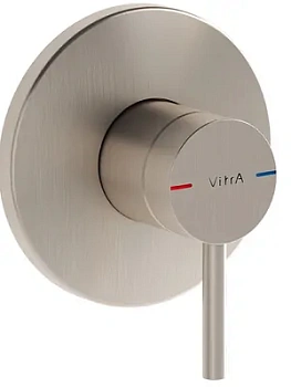 Смеситель Vitra для душа встраиваемый, никель шлифованный A4262134