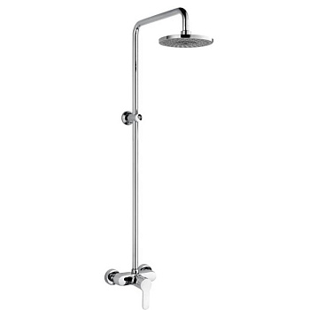 Душевая система Ledeme без излива, с тропическим душем, однозахватный, хром L2409-1