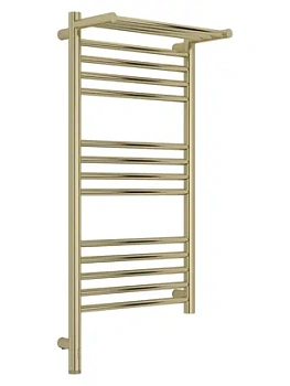 СУНЕРЖА с полкой Полотенцесушитель 800х400 шампань МЭМ левый 020-6006-8040