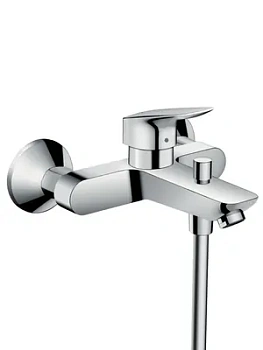 Смеситель Hansgrohe 71400000 для ванны/душа, настенный, однозахватный, излив 194мм