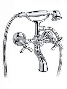 Смеситель Nicolazzi для ванны, с ручным душем, хром 2501CR