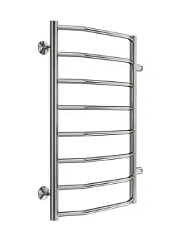 Полотенцесушитель TERMINUS П8 (ШВ:577x800) водяной, нерж.сталь, боковое подкл., м/о 500мм