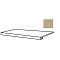 Ragno Marazzi Ossimori R9VX Avorio Extra Matt Gradone 32,5x120