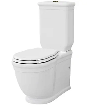 Унитаз-компакт ArtCeram 380х720х940 белый, кнопка бронза HEV0060100+HEC0090100+ACA00672