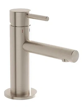 Смеситель Vitra для умывальника, с донным клапаном, никель шлифованный A4256734