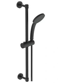 Душевой набор Ideal Standard SOFT M1 BD142XG лейка 1 функция, шланг 1750мм, черный матовый