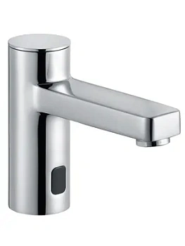 Смеситель KLUDI электронный для умывальника, литевая батарейка 9V (хром) 3810005