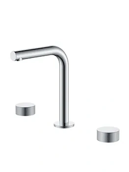 Смеситель Boheme 152-CR.2 для раковины, на 3 отверстия, двухзахватный, ручки touch, хром