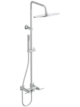 Душевая система Ideal Standard смеситель для душа, верхний душ, лейка, хром BD159AA