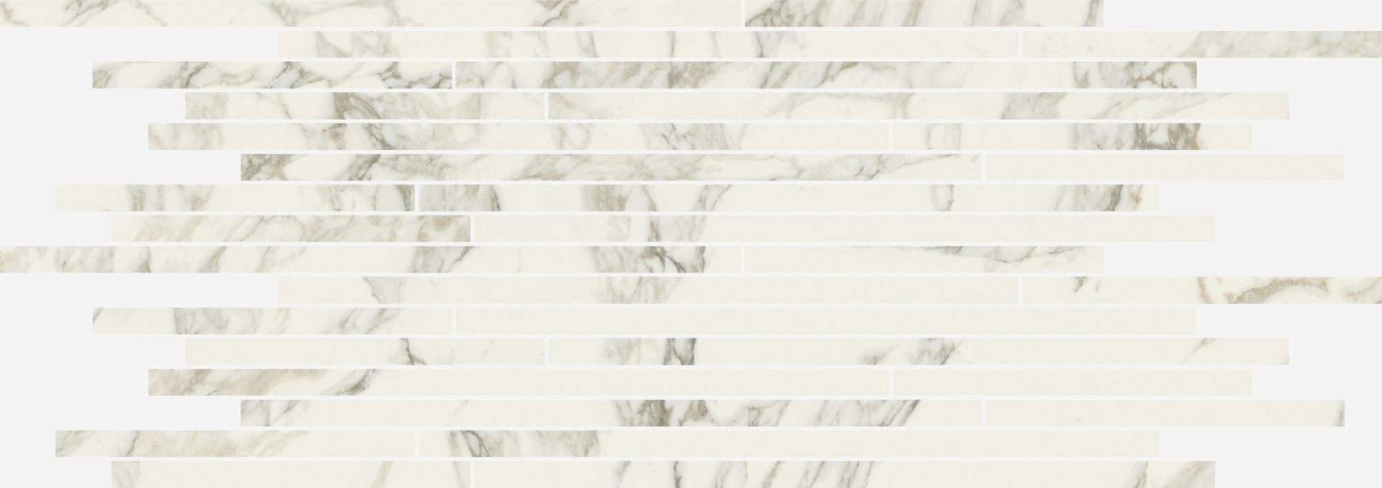 Charme Deluxe Arabescato White Strip 26X75 полированная