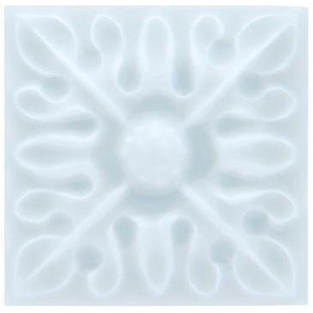 Adex Studio ADST4110 Taco Relieve Flor 2 Ice Blue 3x3