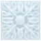 Adex Studio ADST4110 Taco Relieve Flor 2 Ice Blue 3x3