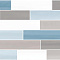 Charme Cristal Muretto Grigio Azzuro 20x60