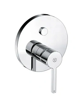 Смеситель KLUDI для ванны/душа встраиваемый, автом.переключатель, хром 206590515