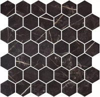 Glass Hexagon Marble Coimbra Antislip Matt 28.6X28.4