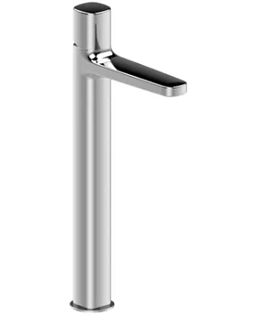 Смеситель для раковины Fantini 2402M006WF высокий, без донного клапана, хром