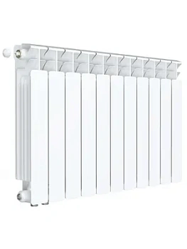 Радиатор биметаллический Rifar Ventil BVL 500 нижнее левое подключение, 11 секции, 2167 Вт