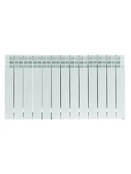 Радиатор STOUT 500 13 секций, биметаллический, боковое подключение, белый SRB-3310-050013