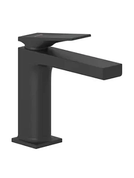 Смеситель для умывальника KLUDI однозахватный, с донным клапаном, черный матовый 542823975