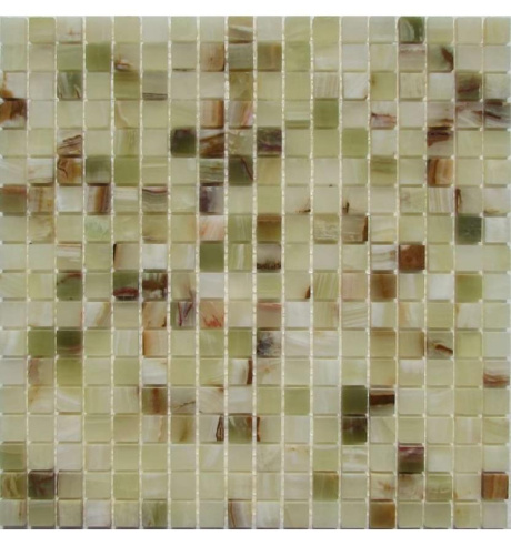 Classic Mosaic Onyx Jade Verde 15-6P 30.5x30.5 см