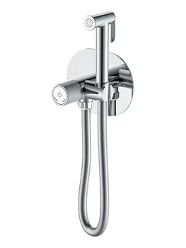 Смеситель Boheme 157-CR встраиваемый, с гигиеническим душем, однозахватный, хром