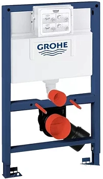 Grohe Инсталляция для подвесного унитаза, монтажная высота 0,82 м (без клавиши) 38526
